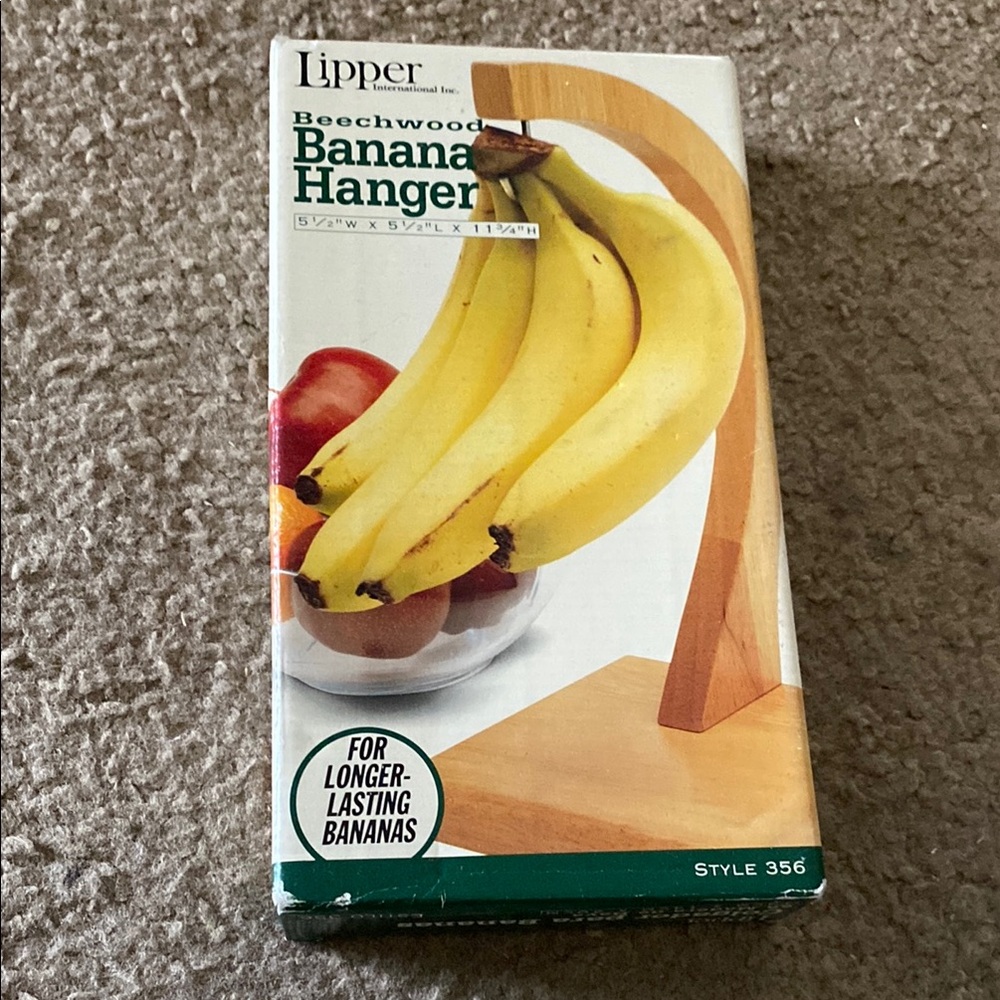 Lipper International Beechwood Banana Hanger